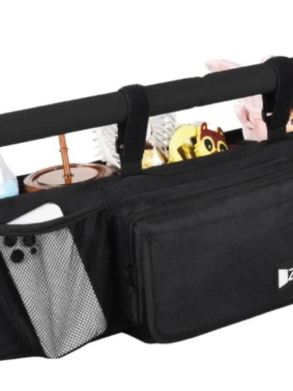 Double Stroller Organizer for Bob Duallie and Baby Jogger City Mini GT2